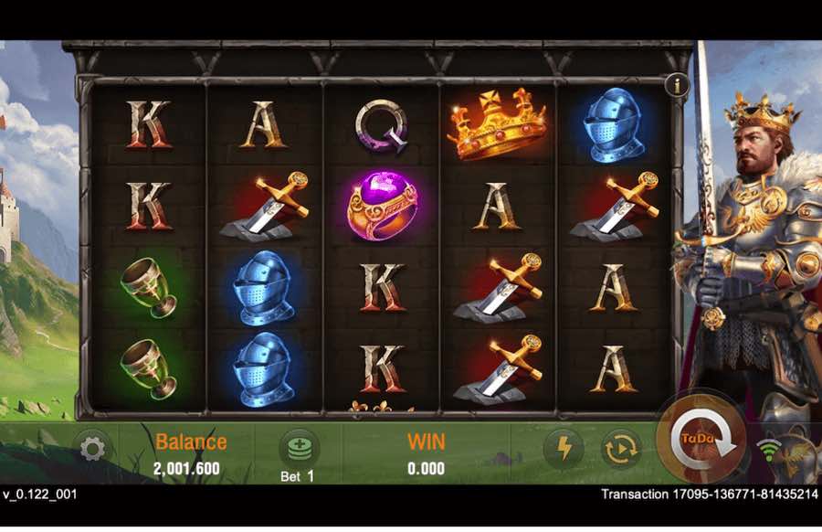 King Arthur Slot Base Game