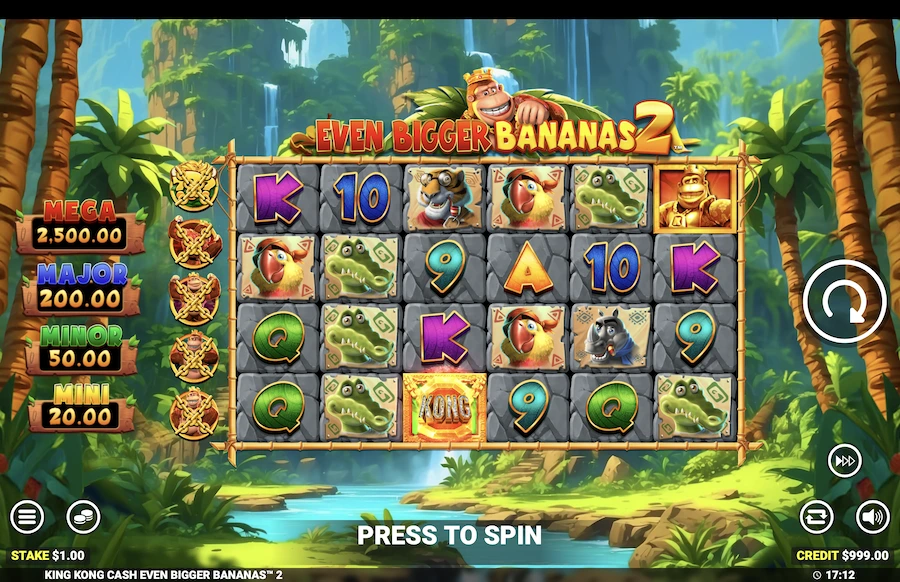 King Kong Cash Even Bigger Bananas 2 Slot