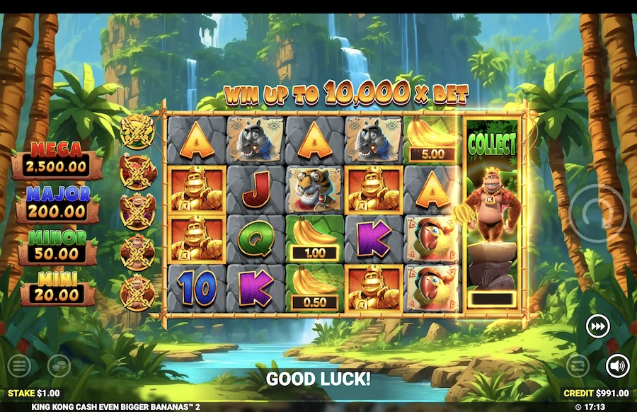 King Kong Cash Even Bigger Bananas 2 Slot