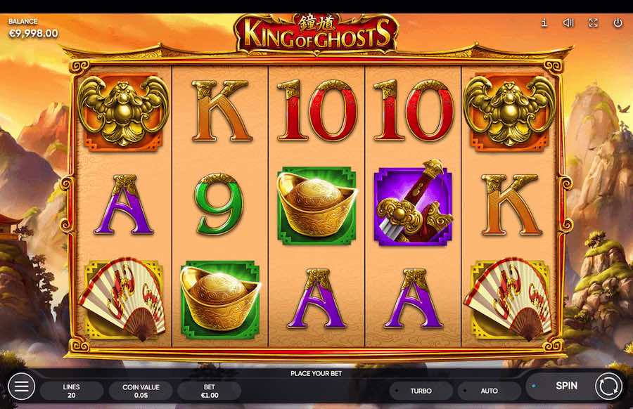 Play With 5 Reels, 20 Paylines, And Win Up To 25,000x Your Bet In King Of Ghosts Online Slot From Game Provider Endorphina