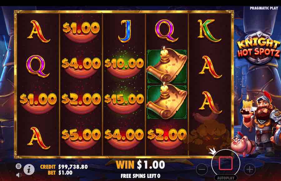 Knight Hot Spotz Slot Free Spins Feature