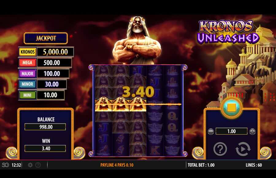 Kronos Unleashed Slot