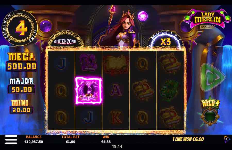 Lady Merlin Slot Free Spins Feature