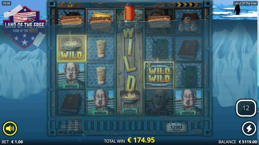 Land Of The Free Home Of The Wild Free Spins Feature 