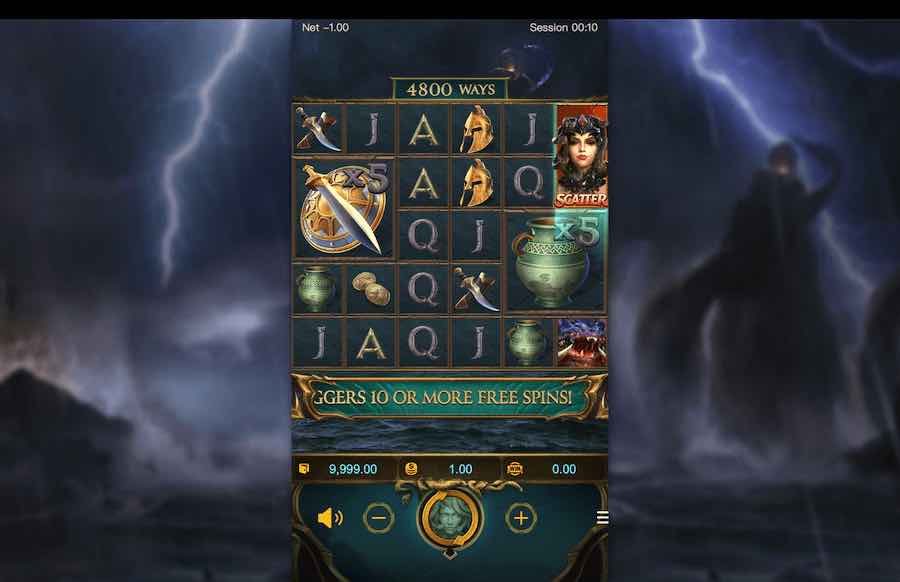 Win With Up To 15,625 Paylines In The Legend Of Perseus Online Slot From Game Provider Pg Soft