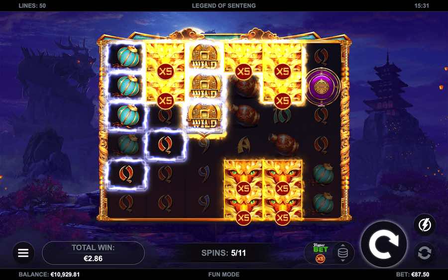 Legend Of Senteng Is An Online Slot From Kalamba Games That Features 6 Reels, 50 Paylines, And A Maximum Win Of 2,600x Bet