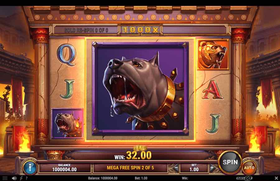 Legion Gold Slot Free Spins Feature