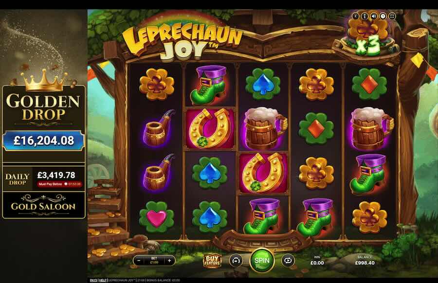 Leprechaun Joy Slot Base Game