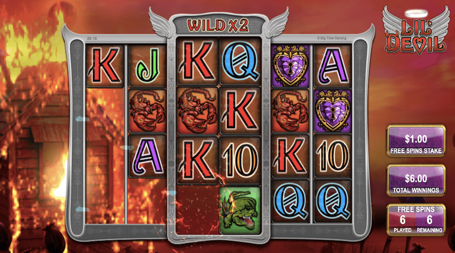 Wins Will Result In A Reel Cascade On Lil Devil Slot During The Dynamite Lover Free Spins