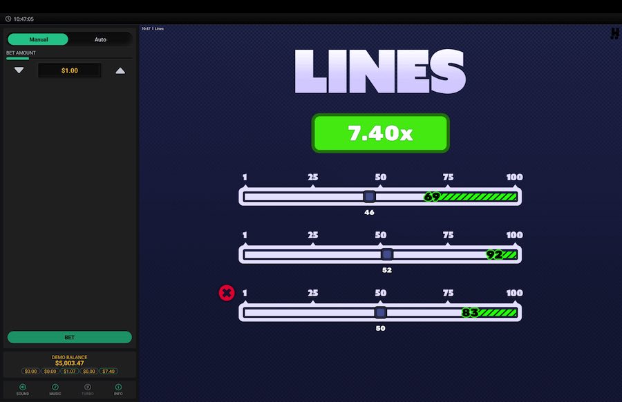 Lines Gameplay