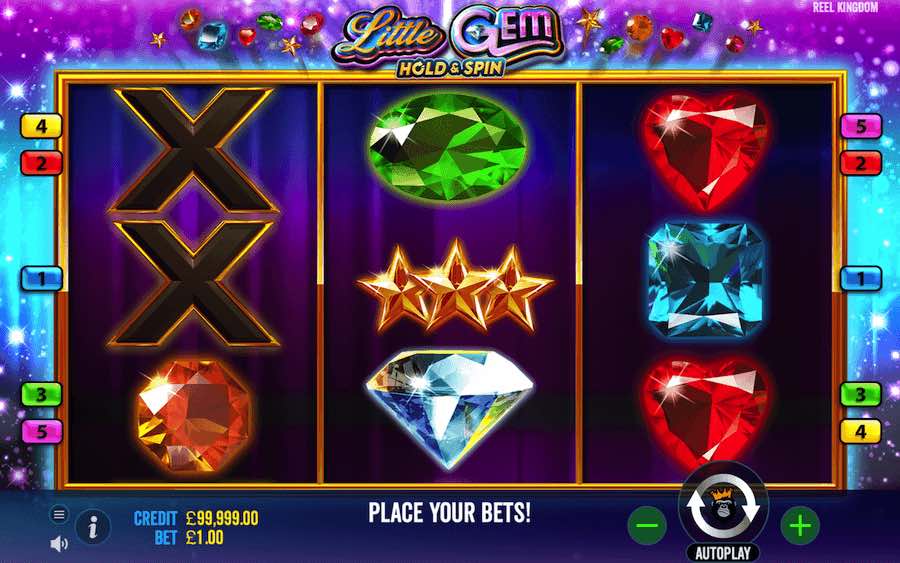 Play With 3 Reels, 5 Paylines, And Win Up To A Maximum Of 2,460x Your Bet In Pragmatic Play's Little Gem Online Slot