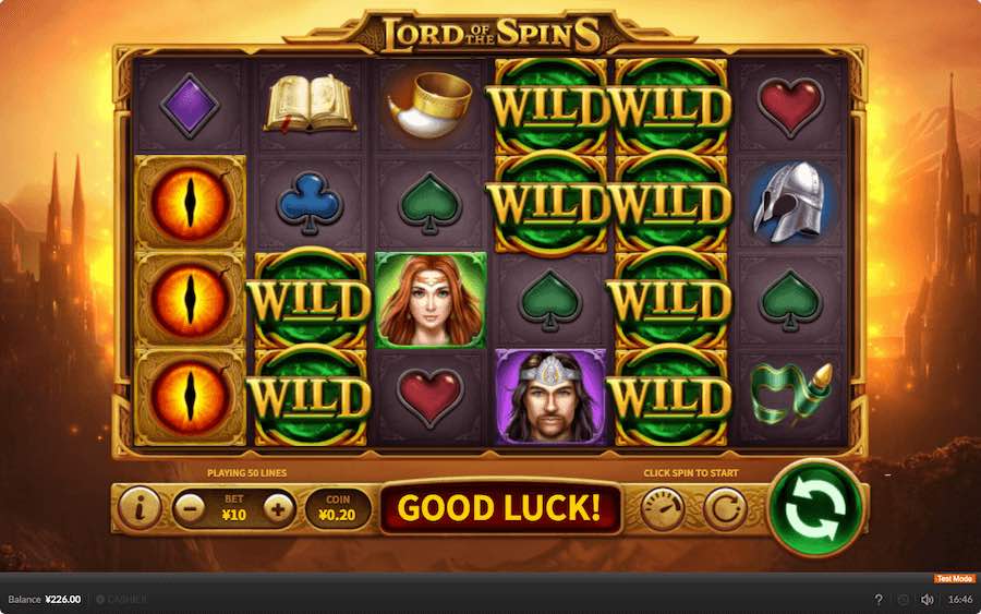 Play With 6 Reels, 50 Paylines, And Win Up To 500x Your Stake In Skywind's Lord Of The Spins Online Slot