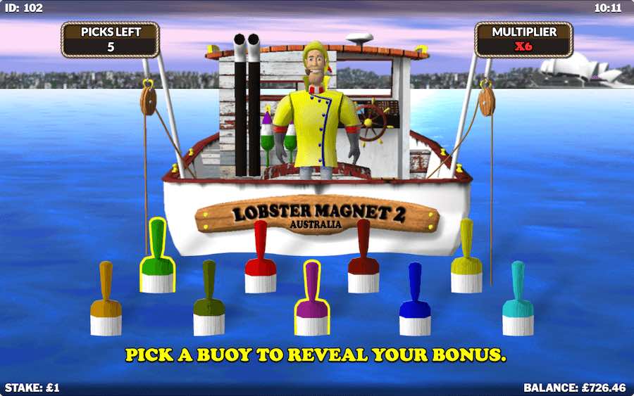 Win Free Spins Or The Buoy Bonus When Playing Lucky Larry's Lobstermania Slingo