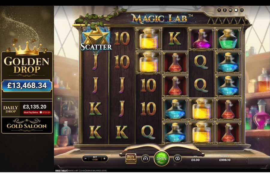 Magic Lab Slot Base Game