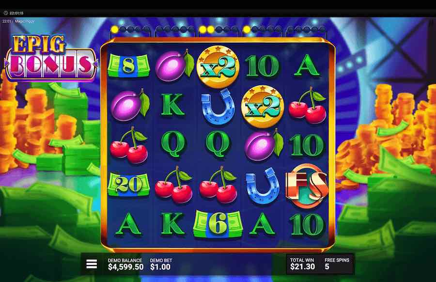 Magic Piggy Slot Free Spins Feature 