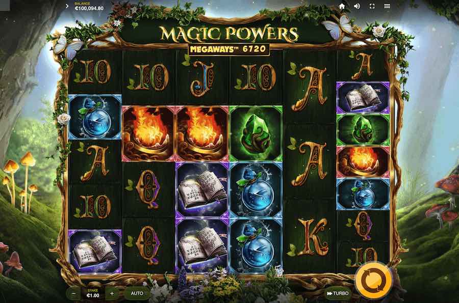 Magic Powers Megaways Slot Base Game