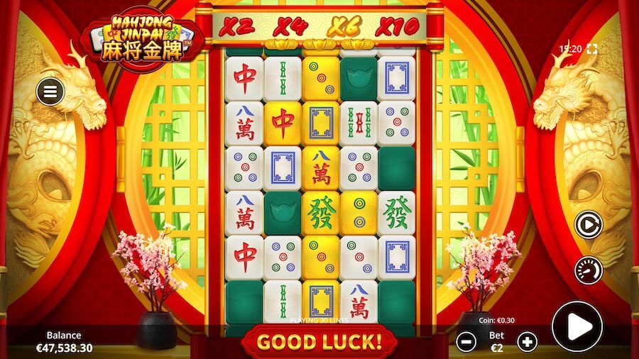 Land 3 Or More Scatter Symbols In View During The Base Game To Trigger The Free Spins Feature On Mahjong Jinpai Video Slot