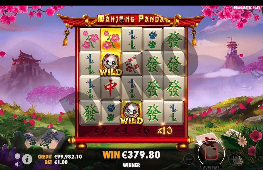 Hit 3 Or More Scatter Symbols In View To Trigger The Free Spins Feature On The Mahjong Panda Video Slot