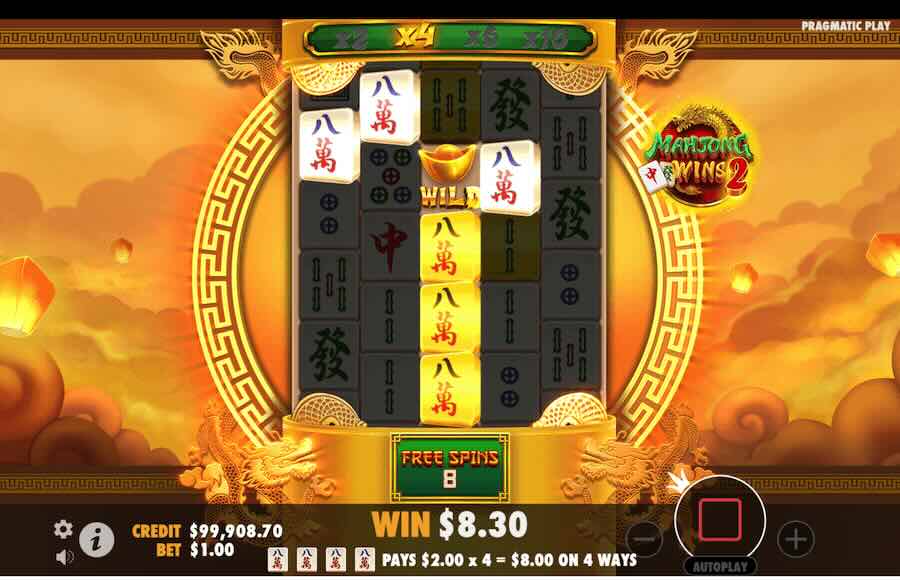 Mahjong Wins 2 Slot Free Spins Feature