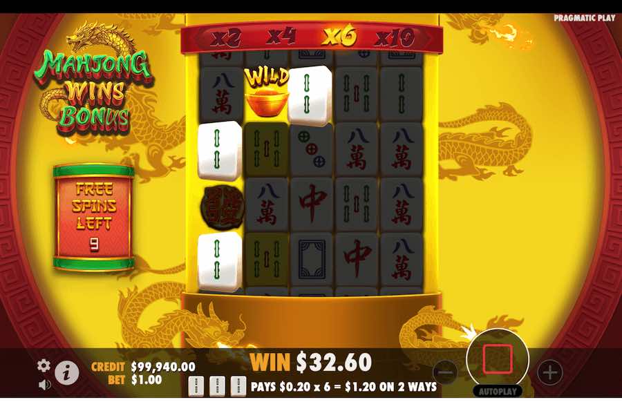 Mahjong Wins Bonus Slot Free Spins Feature 