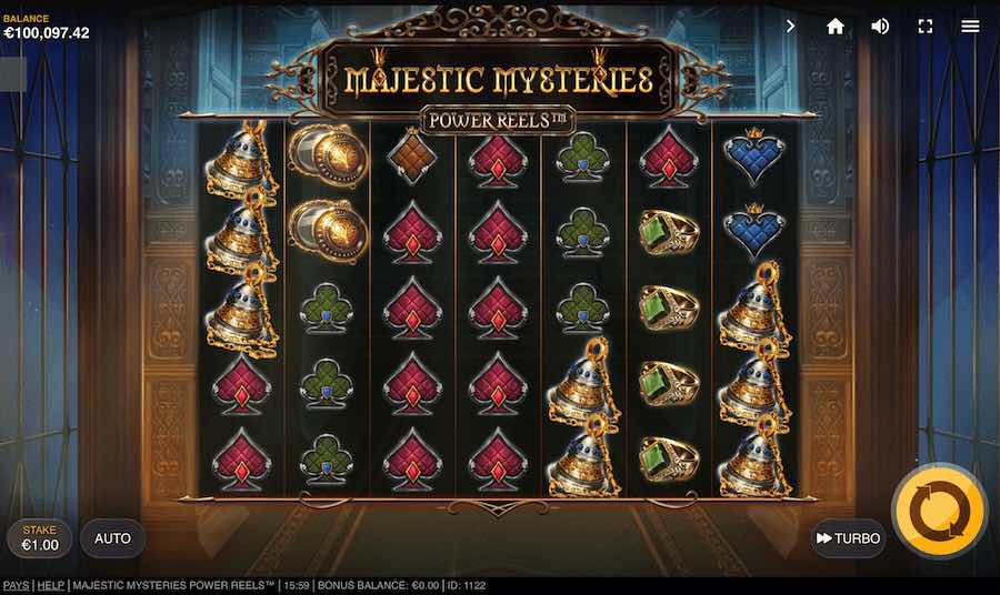 Play With 7 Reels, 30 Paylines, And Win Up To 2,499x Your Bet In Majestic Mysteries Power Reels Online Slot From Provider Red Tiger Gaming