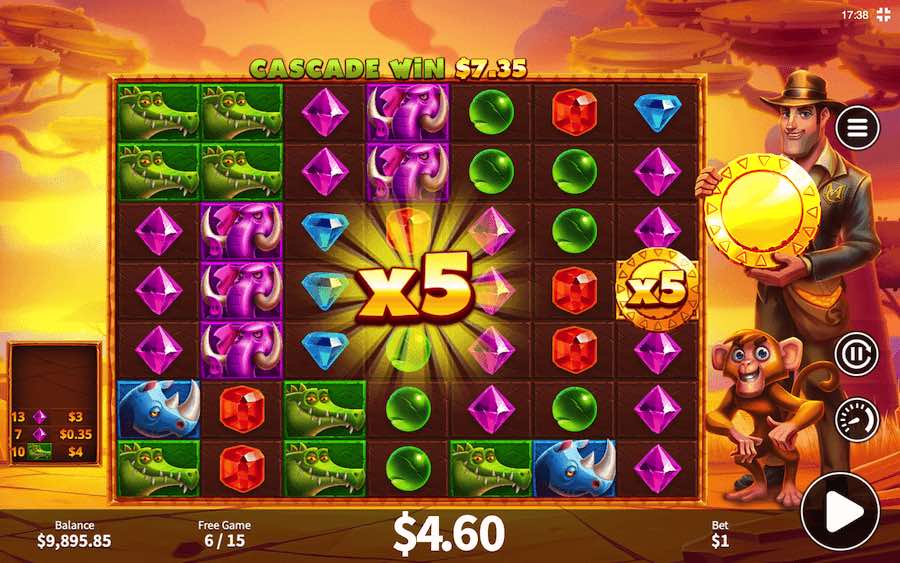 A Minimum Of 4 Scatter Symbols Landing In View Is Required To Trigger The Free Spins Feature On Max Chance And The Safari Secrets Slot.