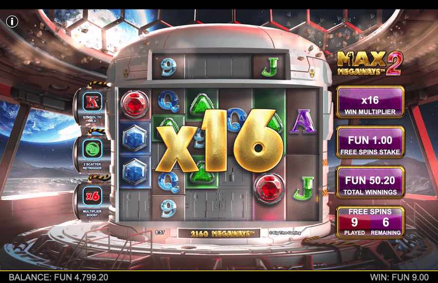 Max Megaways 2 Slot Free Spins Feature 