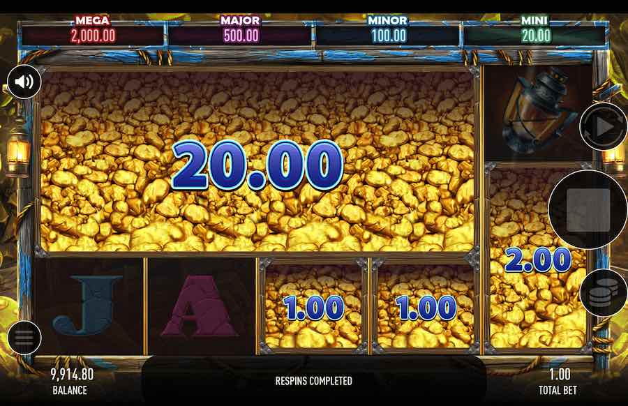 There Are 2 Bonus Features That Can Be Triggered On Max Miner Video Slot