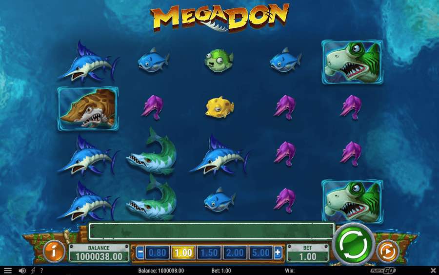 Play With 5 Reels, 1,024 Fixed Paylines, And Win Up To 10,000x Your Bet In Megadon Online Slot From Game Provider Play'n Go