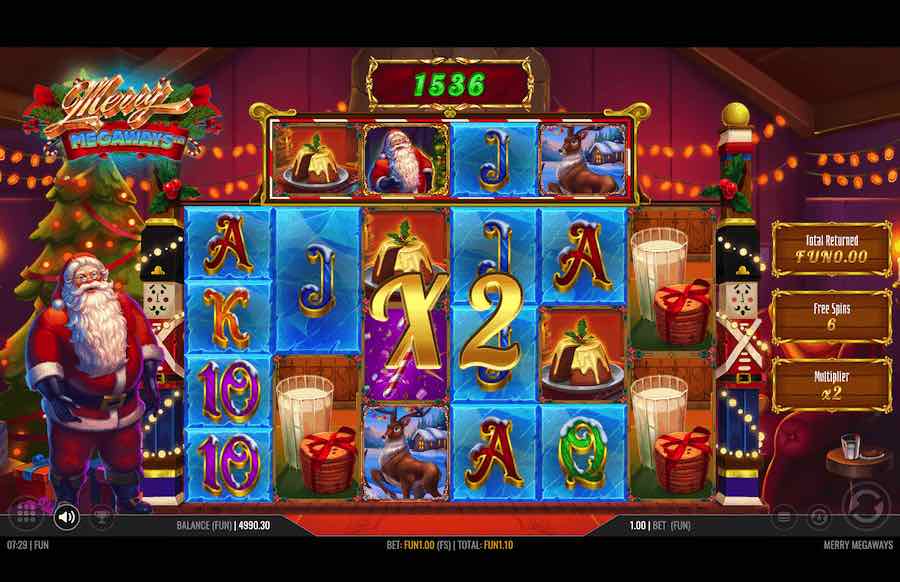 Merry Megaways Slot Free Spins Feature