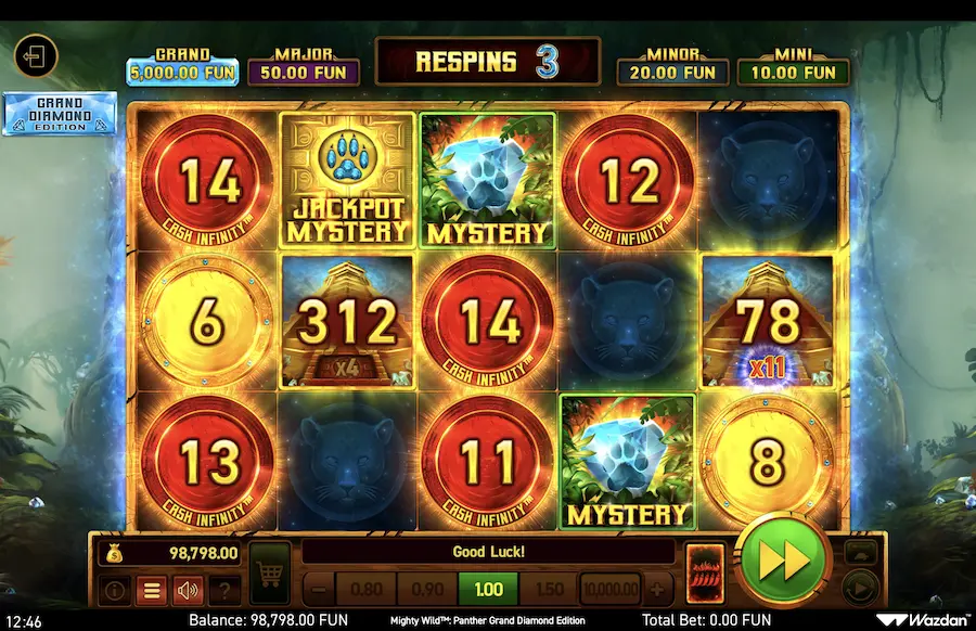 Mighty Wild Panther Grand Diamond Edition Slot