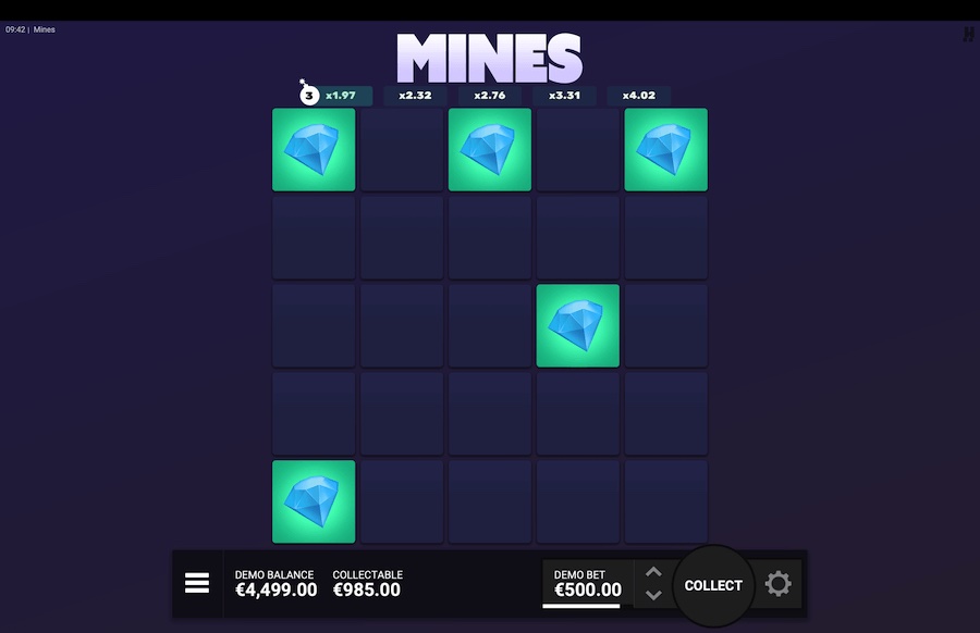 Mines Gameplay 