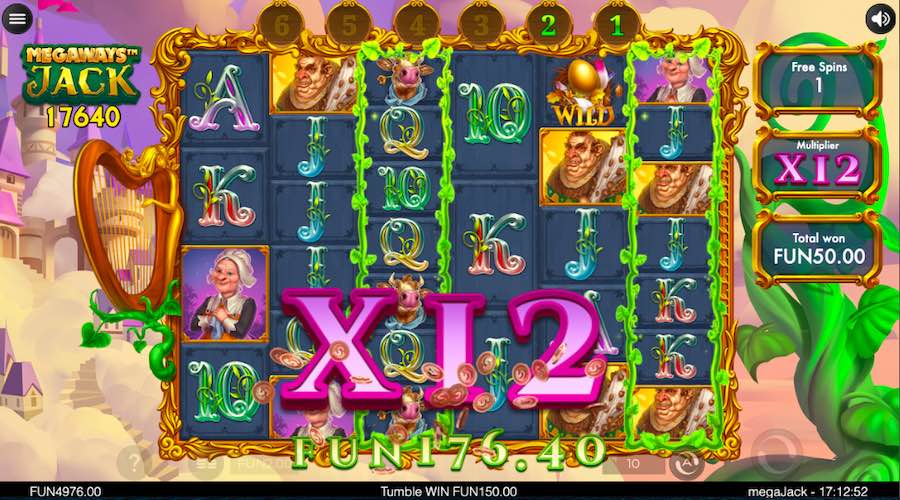 An Unlimited Multiplier Is In Play During The Free Spin Bonus On Megaways™ Jack