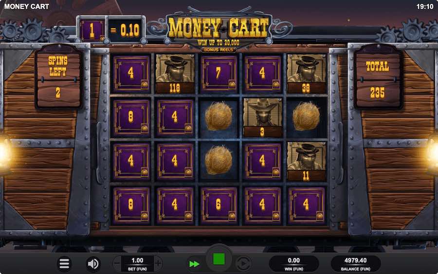 Trigger The Respins Feature On Money Cart Bonus Reels Slot And Land Special Modifier Symbols To Help Boost Your Winnings