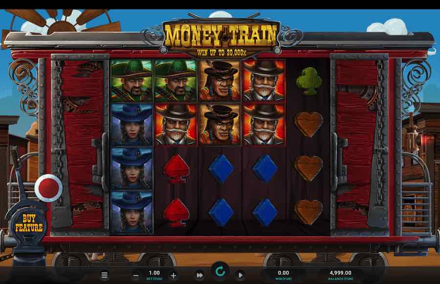 Money Train Slot Base Game