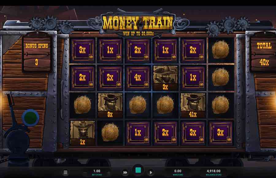 Money Train Slot Free Spins Feature