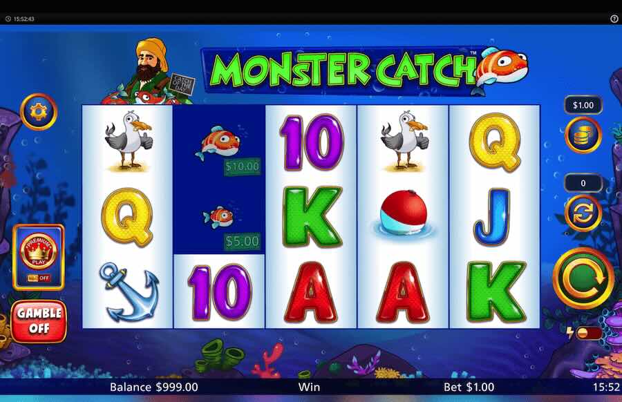 Monster Catch Slot Base Game