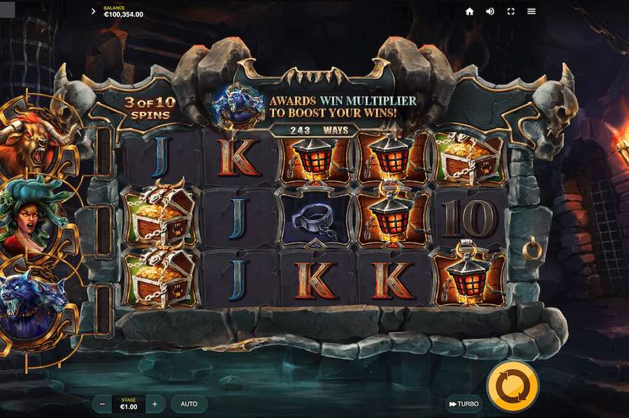 Monsters Unchained Slot Base Game