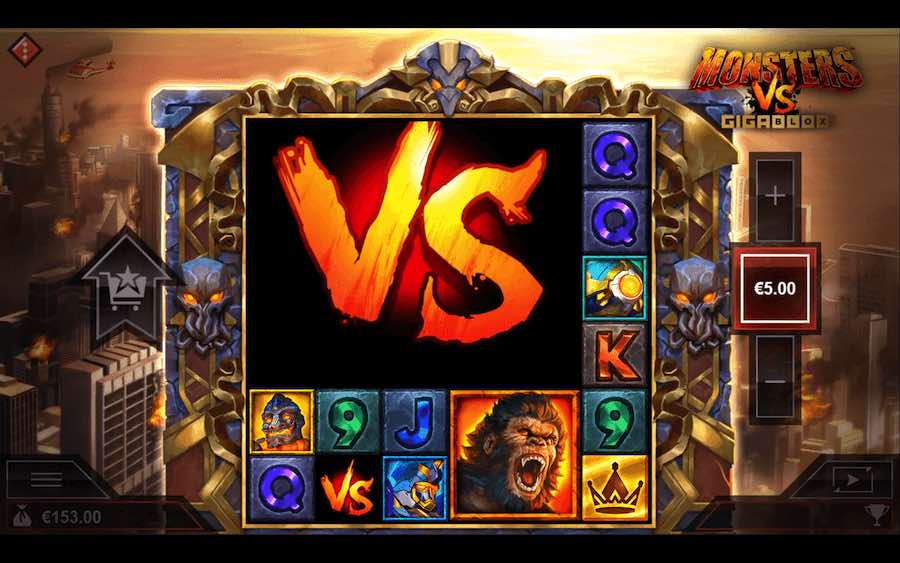 A Minimum Of 5 Scatter Symbols Will Need To Land In View For The Free Spins Feature To Be Triggered On Monsters Vs Gigablox Video Slot