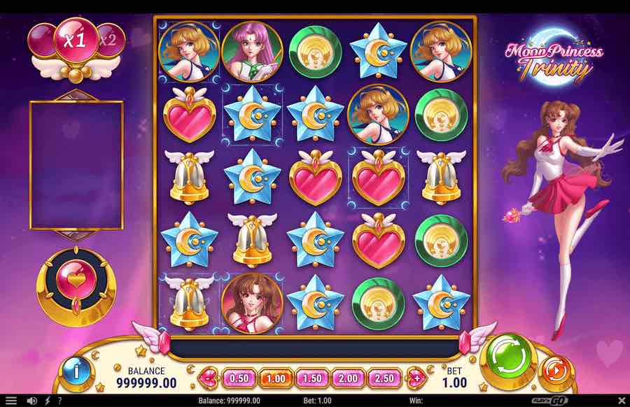 Moon Princess Trinity Slot Base Game