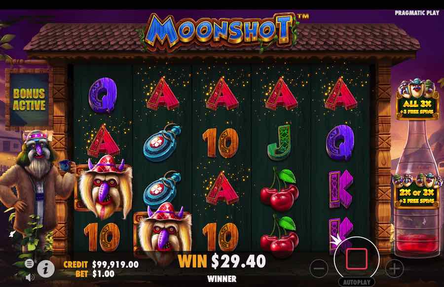 Moonshot Slot Free Spins Feature