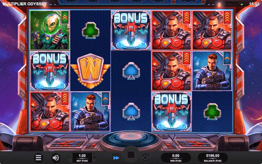 3 Or More Scatter Symbols Landing Will Trigger The Bonus Feature On Multiplier Odyssey Slot