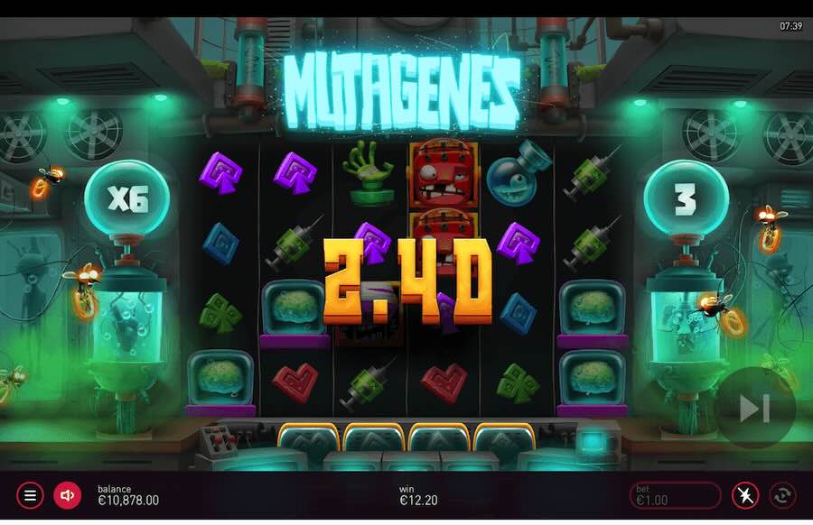 Mutagenes Slot Free Spins Feature