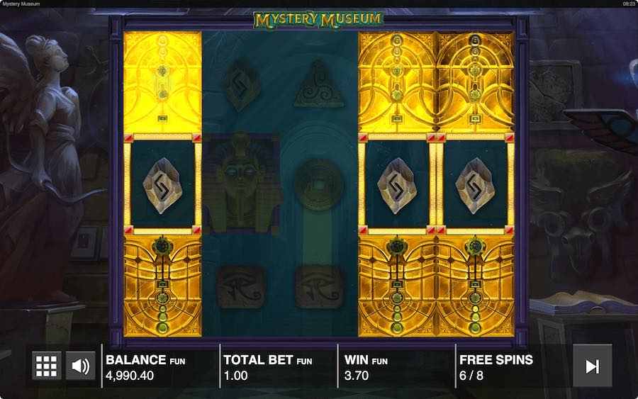 Land 3 Or More Wild Symbols In View To Trigger The The Free Spins Feature On Mystery Museum Video Slot