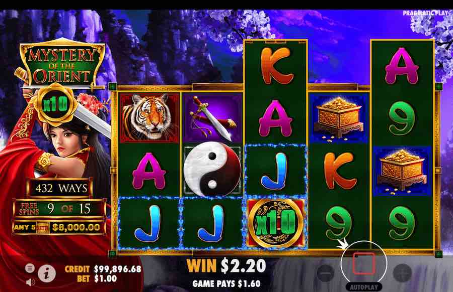 Mystery Of The Orient Slot Free Spins Feature