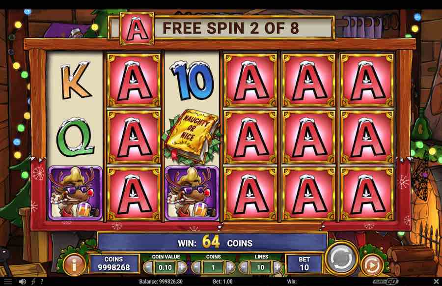 Naughty Nick's Book Slot Free Spins Feature