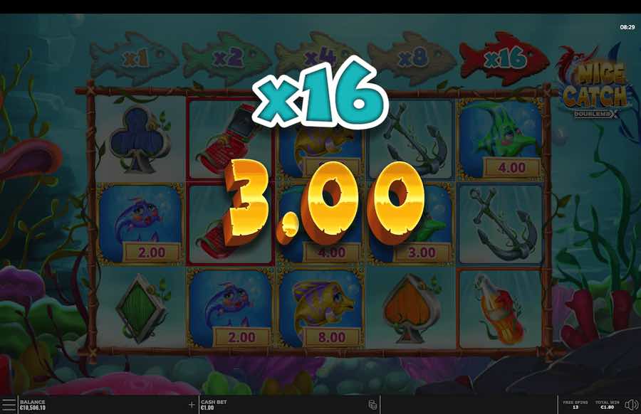 Nice Catch Doublemax Slot Free Spins Feature