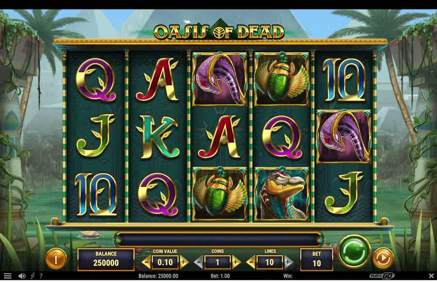 Oasis Of Dead Slot Base Game 