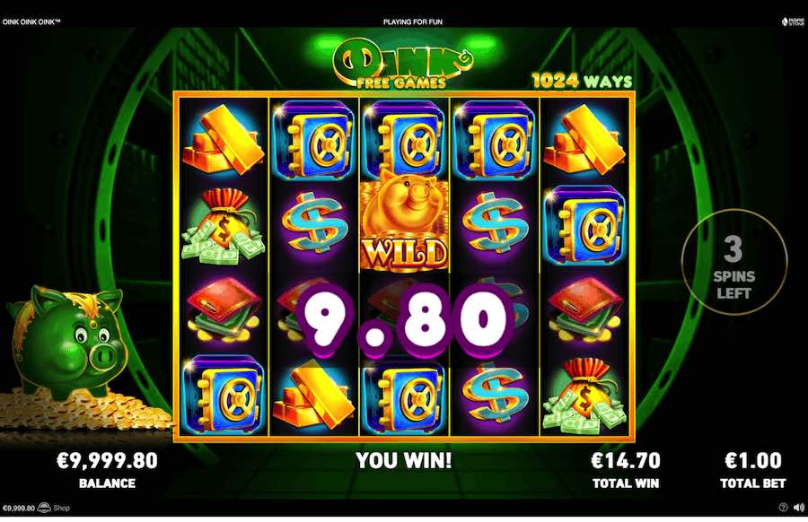 Oink Oink Oink Slot Free Spins Feature 