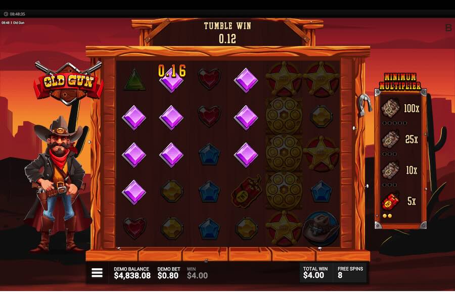 Old Gun Slot Free Spins Feature 